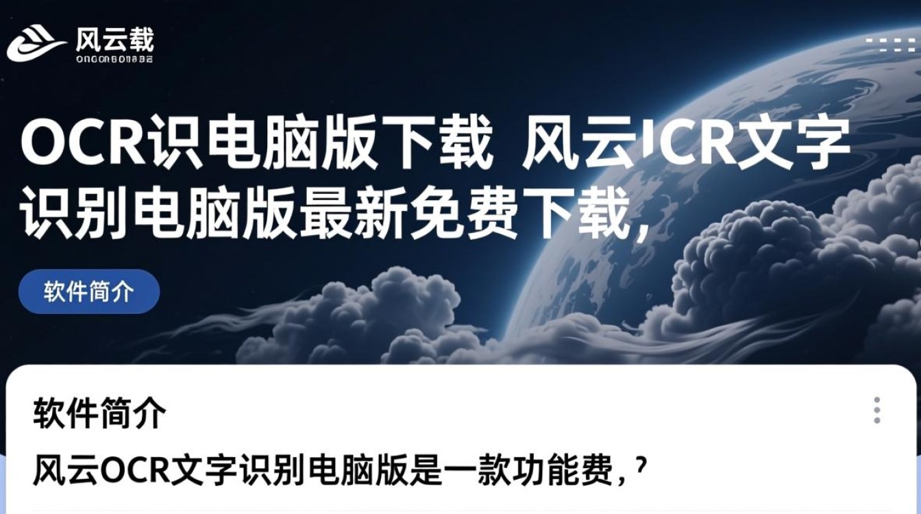 风云OCR电脑版最新免费下载哪里找？安全吗？好用吗？-第3张图片-99系统专家