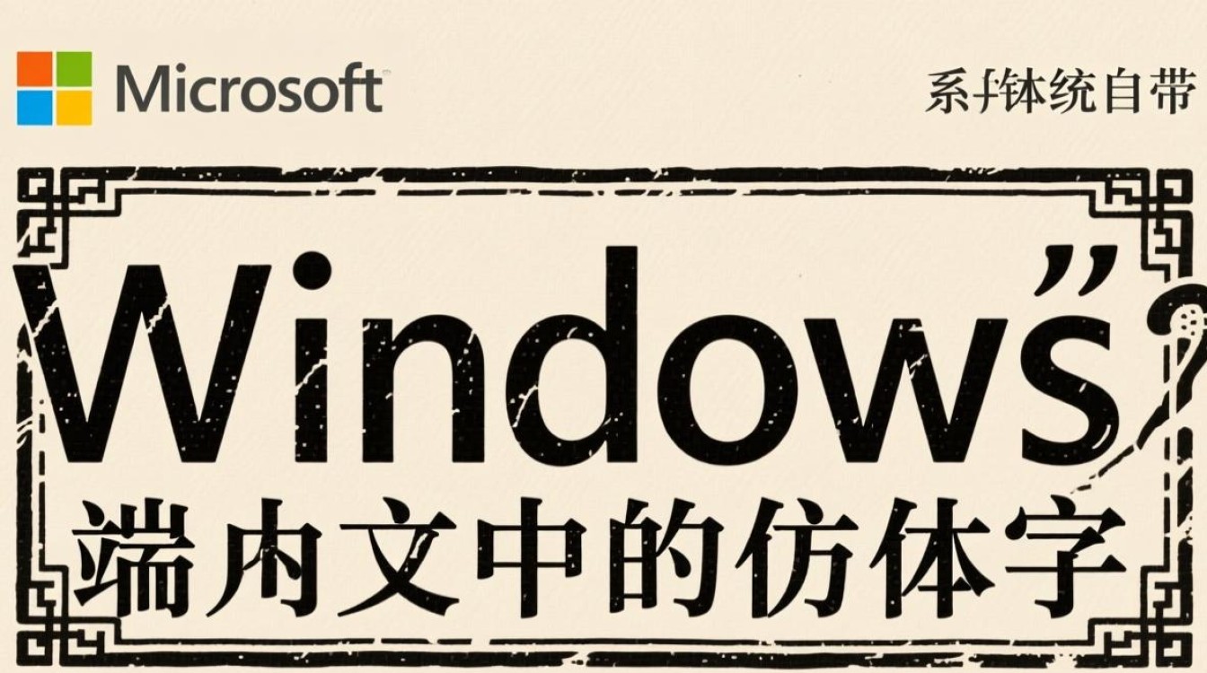 windows仿宋字体文件-第1张图片-99系统专家