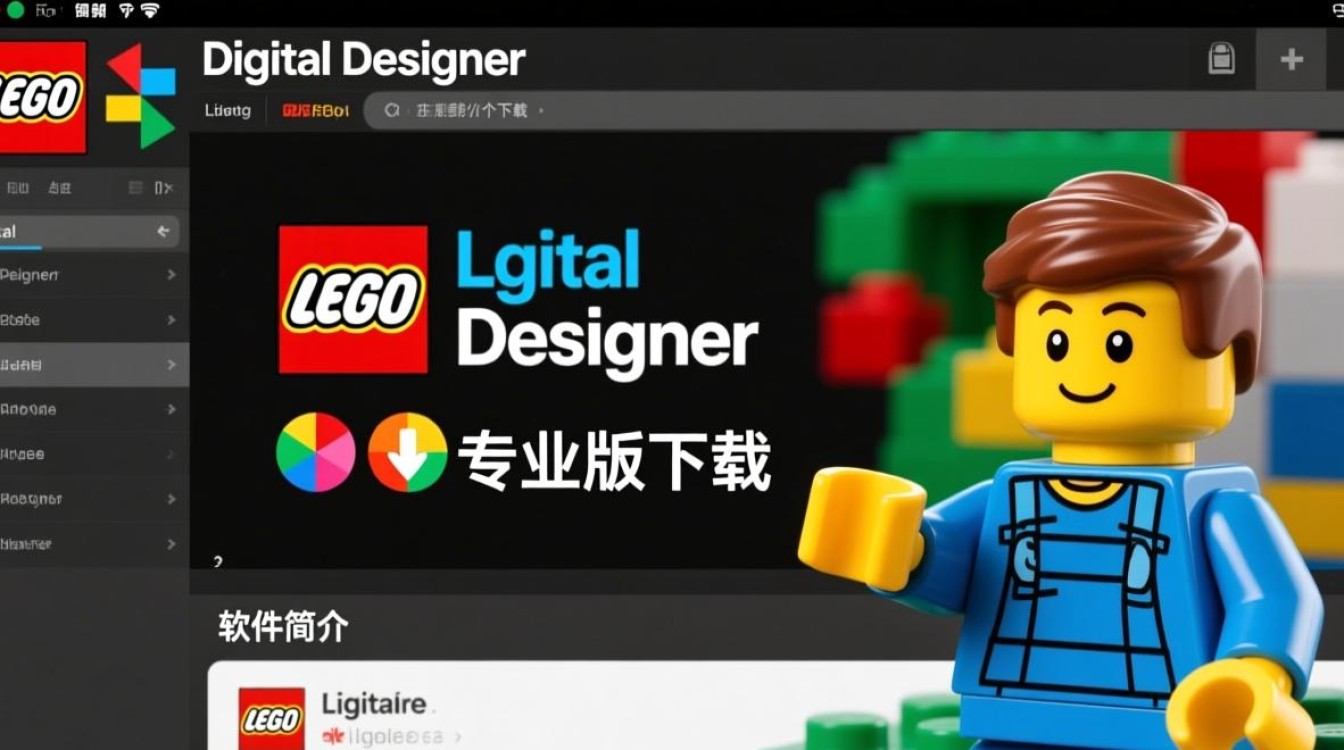 Lego Digital Designer最新版下载哪里找？专业版和免费版区别是什么？-第2张图片-99系统专家