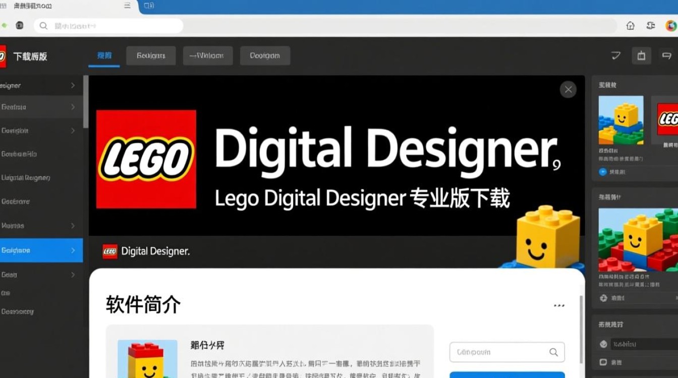 Lego Digital Designer最新版下载哪里找？专业版和免费版区别是什么？-第3张图片-99系统专家