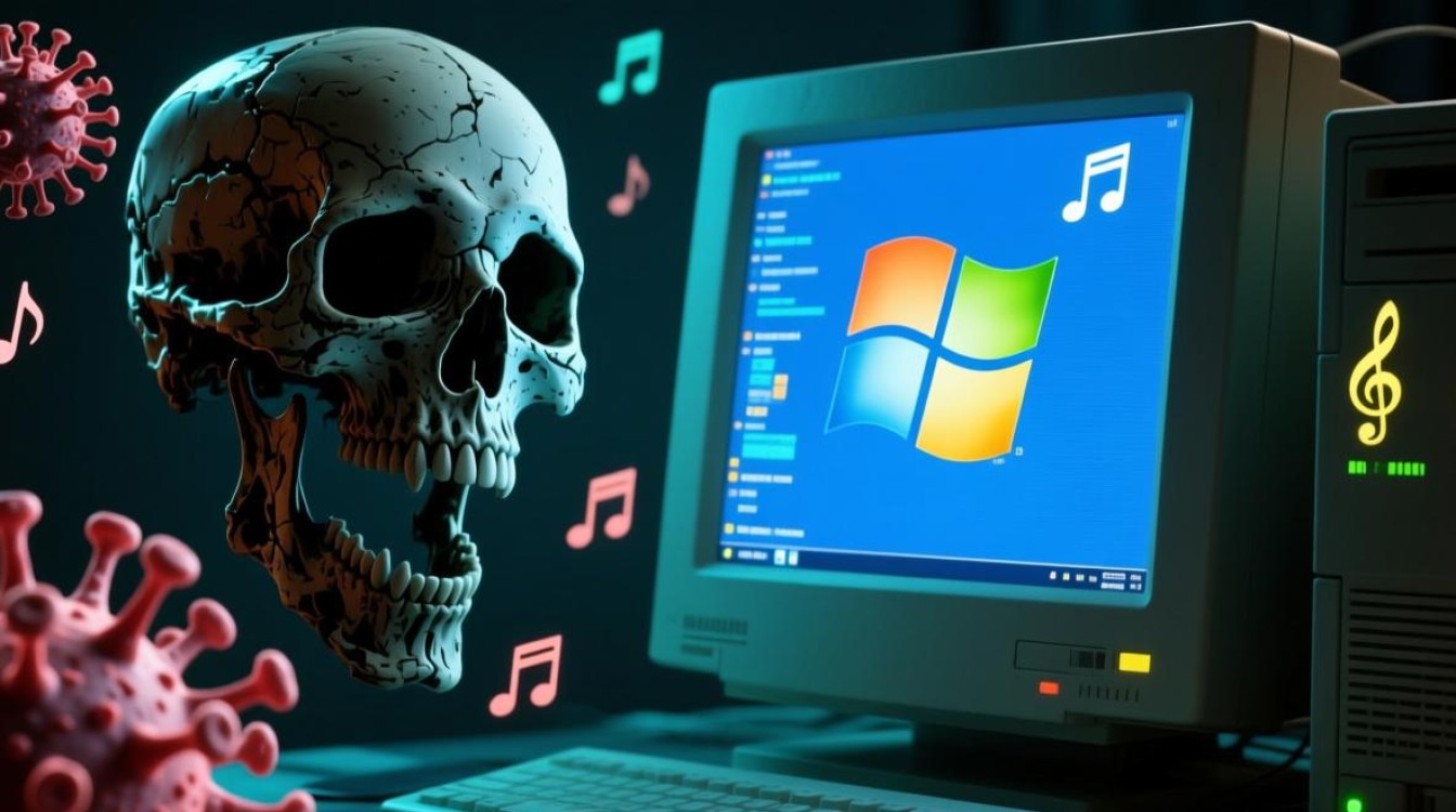 Windows骷髅病毒音乐是怎么出现的？-第1张图片-99系统专家