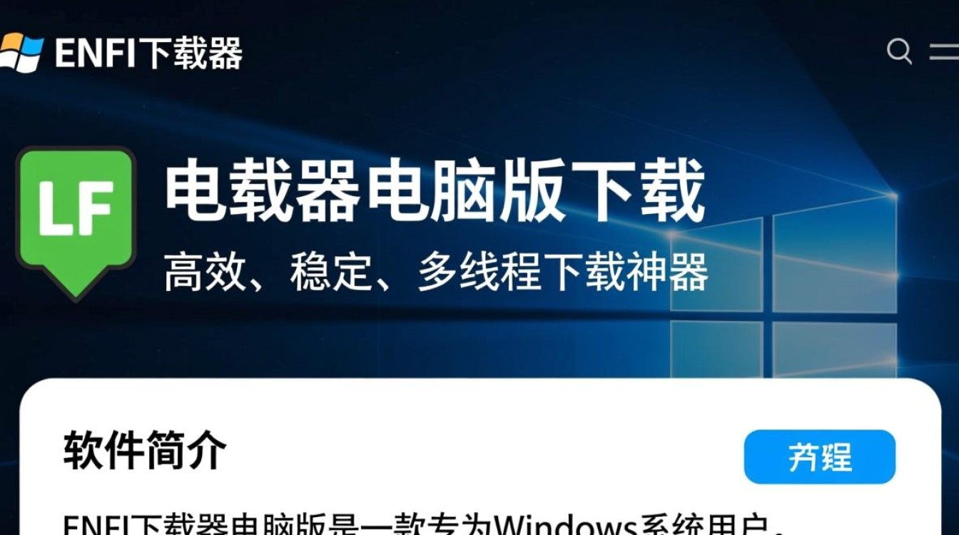 ENFI下载器电脑版最新版哪里下载？安全吗？-第1张图片-99系统专家