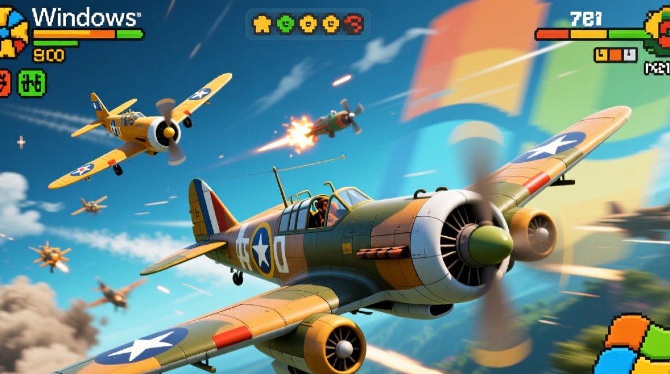 Windows游戏飞机大战怎么调画质才能更流畅？-第1张图片-99系统专家