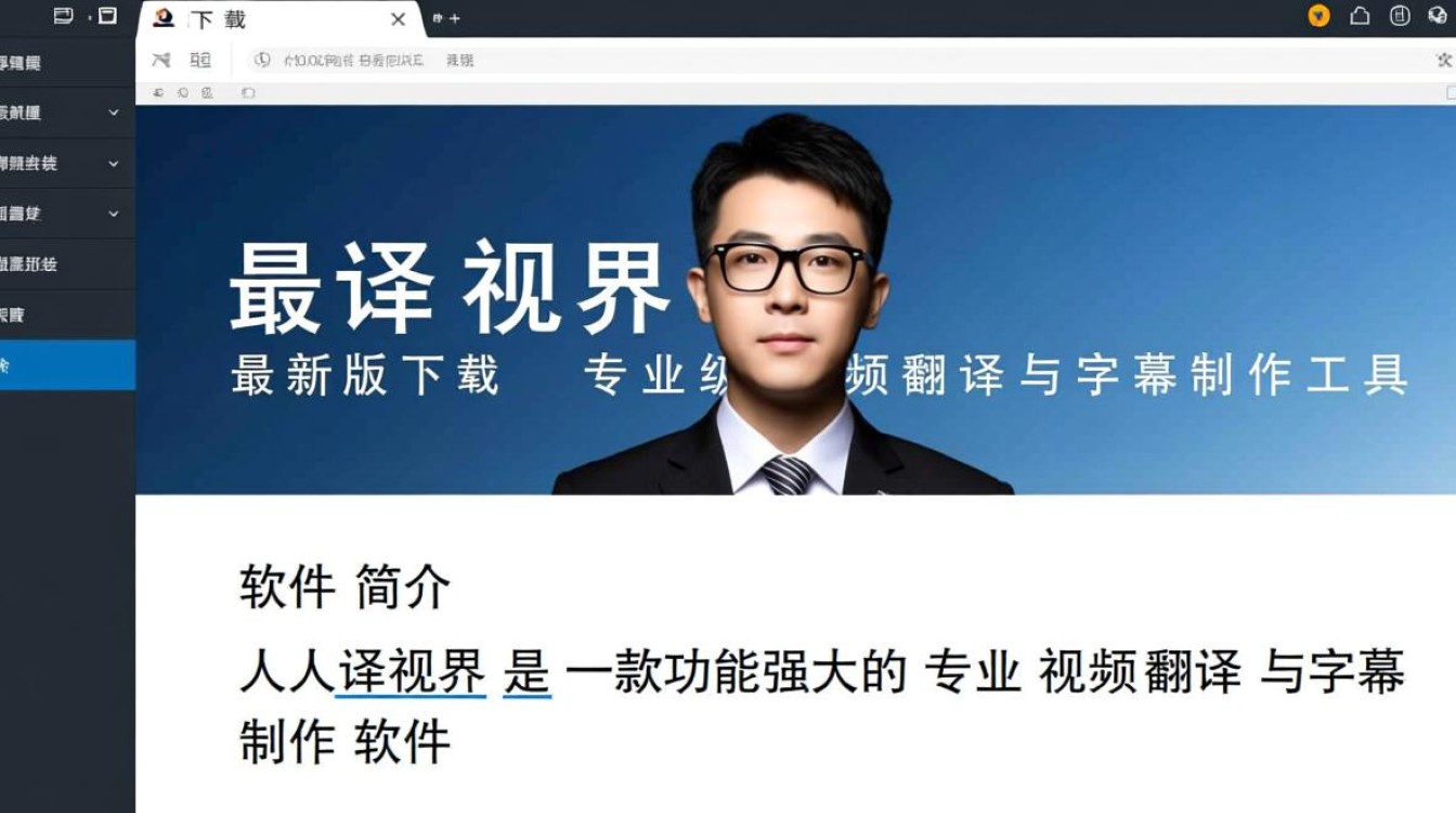 人人译视界最新版下载安装失败怎么办？电脑版官方安装包哪里获取？-第3张图片-99系统专家