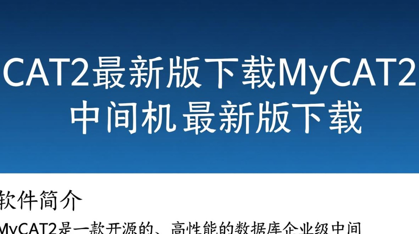 MyCAT2最新版下载在哪里？中间件最新版下载地址是什么？-第1张图片-99系统专家