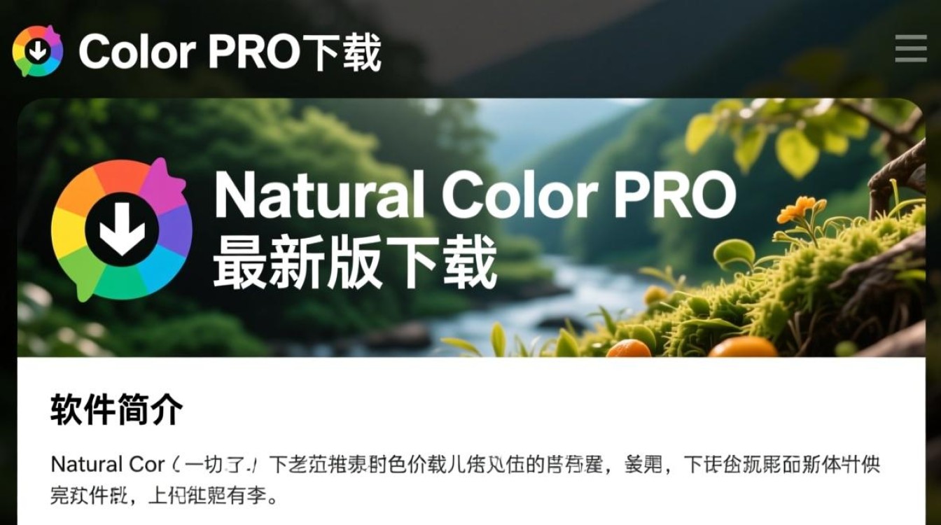 Natural Color PRO最新版下载在哪里免费获取？-第2张图片-99系统专家