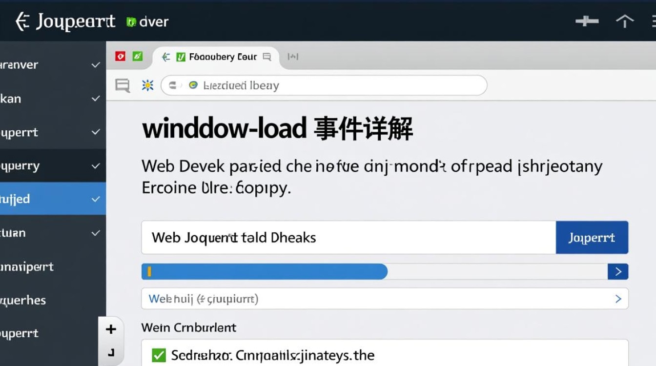 jQuery windows.load和document.ready到底有什么区别？-第1张图片-99系统专家