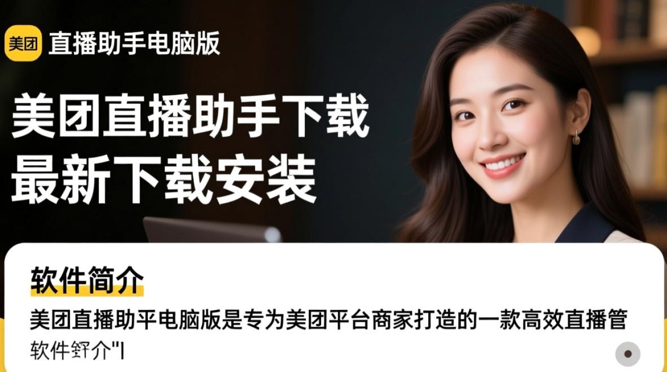 美团直播助手电脑版最新版哪里下载安装？-第1张图片-99系统专家