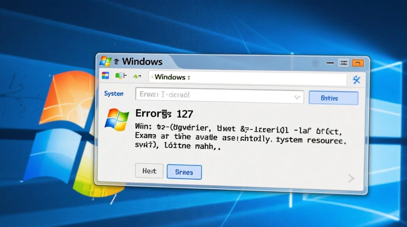 Windows错误号127是什么原因？如何解决程序运行失败问题？-第1张图片-99系统专家