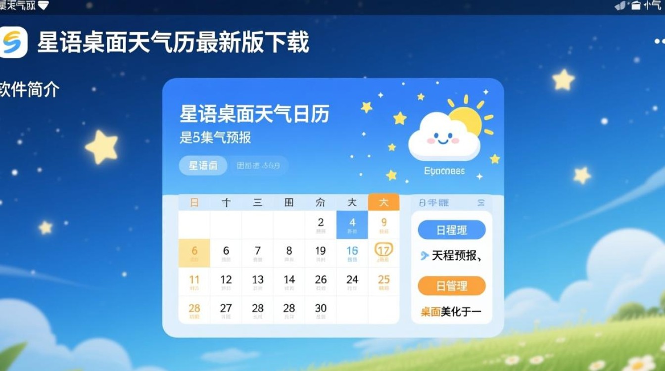 星语桌面天气日历最新版下载有吗？哪里能安全下载？-第2张图片-99系统专家
