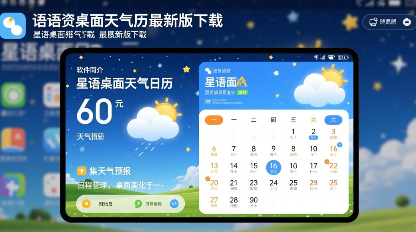 星语桌面天气日历最新版下载有吗？哪里能安全下载？-第3张图片-99系统专家
