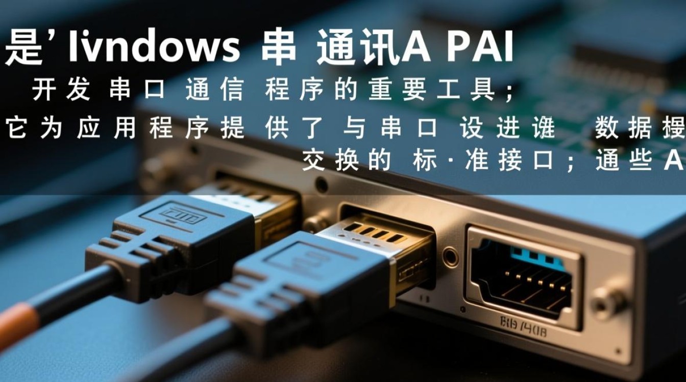 Windows串口通讯API如何实现高效稳定的数据传输？-第2张图片-99系统专家