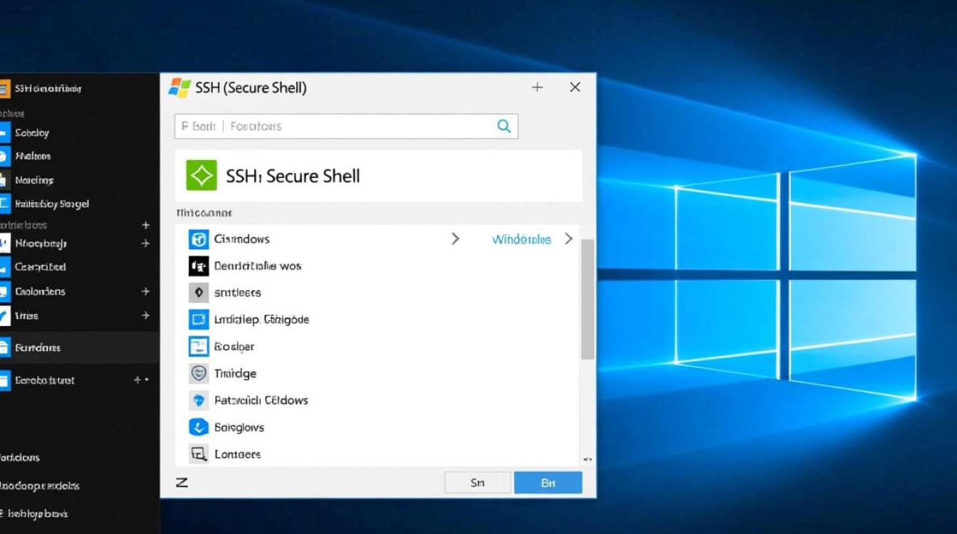 Windows系统如何调出SSH连接功能？-第1张图片-99系统专家