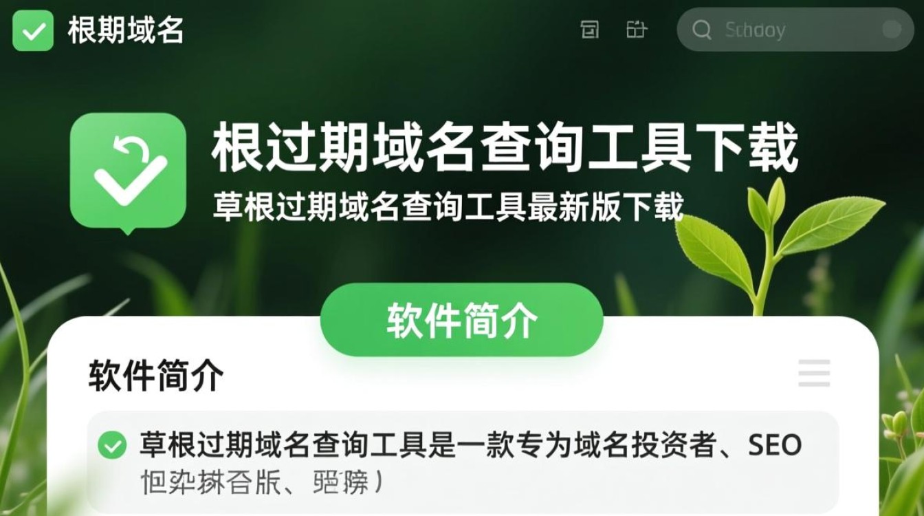 草根过期域名查询工具最新版下载在哪里找？-第2张图片-99系统专家