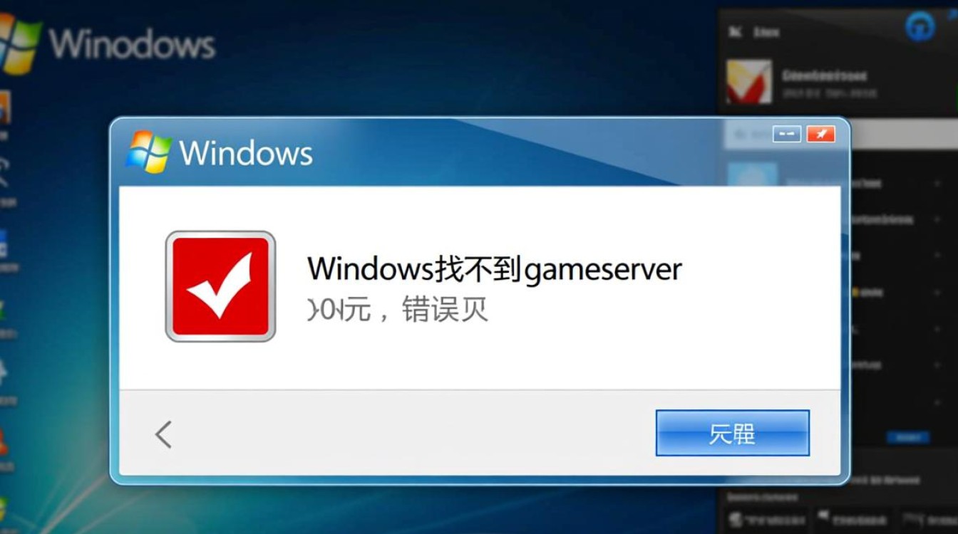 Windows找不到gameserver-第2张图片-99系统专家