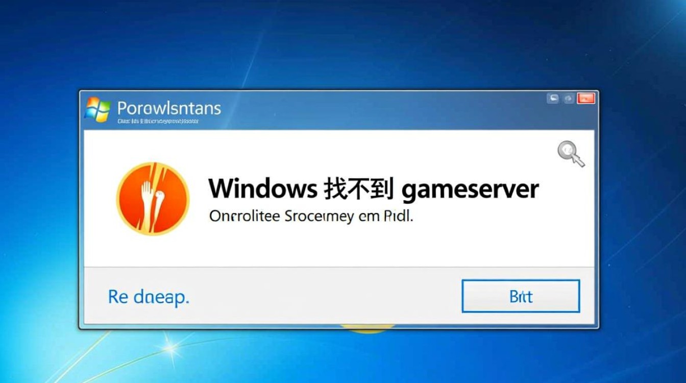 Windows找不到gameserver-第3张图片-99系统专家