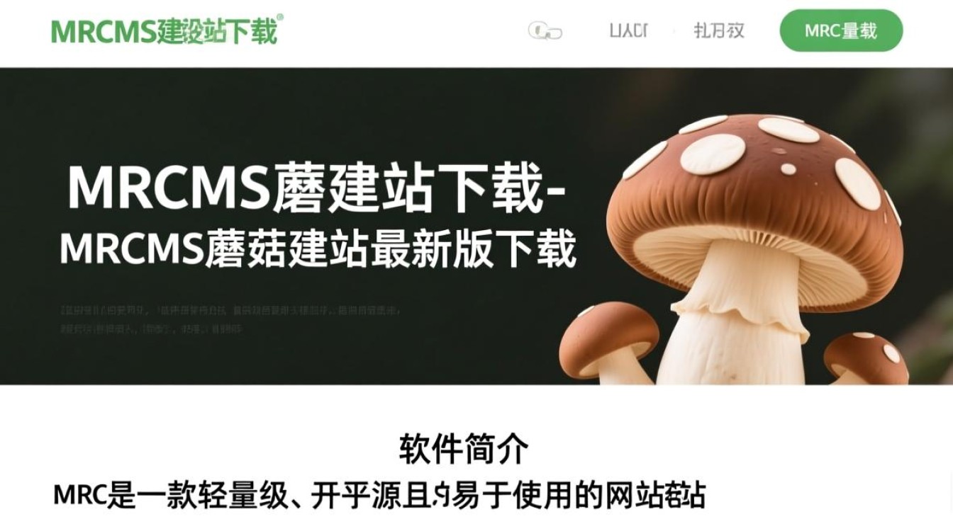 MRCMS蘑菇建站最新版下载在哪里找？安全吗？好用吗？-第1张图片-99系统专家