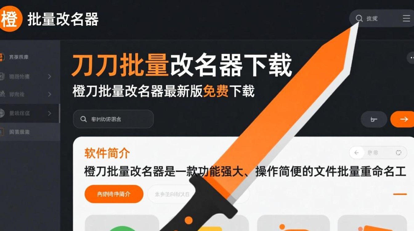 橙刀批量改名器最新版下载安全吗？能免费使用吗？-第3张图片-99系统专家