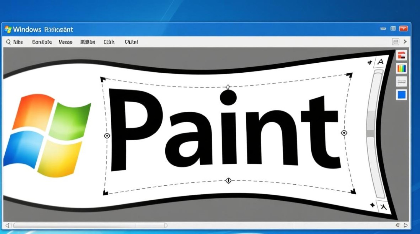 Windows画图里字体怎么翻转？横竖倒着弄的方法是什么？-第1张图片-99系统专家