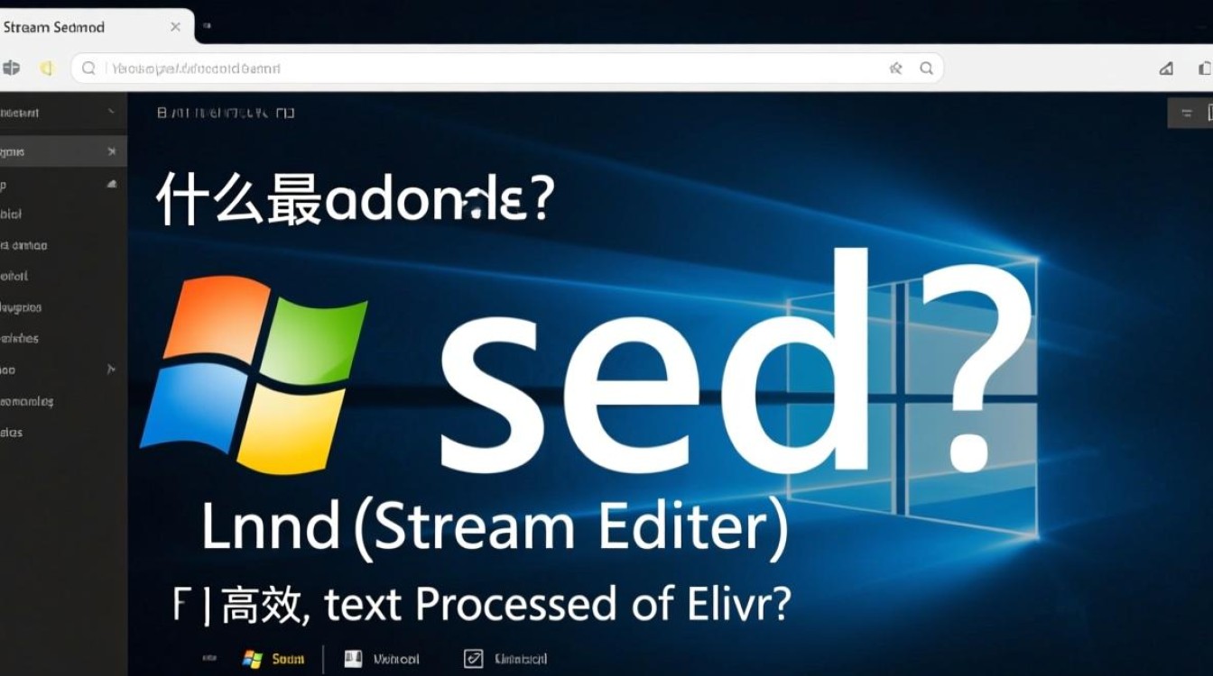 sed for Windows命令-第3张图片-99系统专家